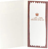Christmas Tweets Money Wallet greeting card featuring festive icons and holiday-themed design by UK Greetings.