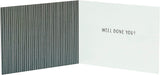 Clever Sausage Congrats Card by UK Greetings featuring humorous "Well Done You!" message, colorful greeting card design.