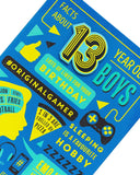 Cool Gamer Games 13th birthday greeting card with colorful gaming-themed design by UK Greetings.