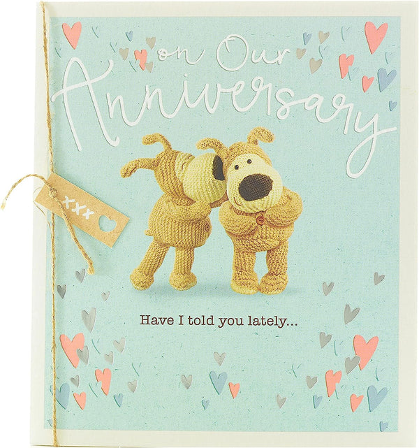 Cute and cuddly Boofles greeting card by UK Greetings featuring colorful cartoon characters for special occasions.