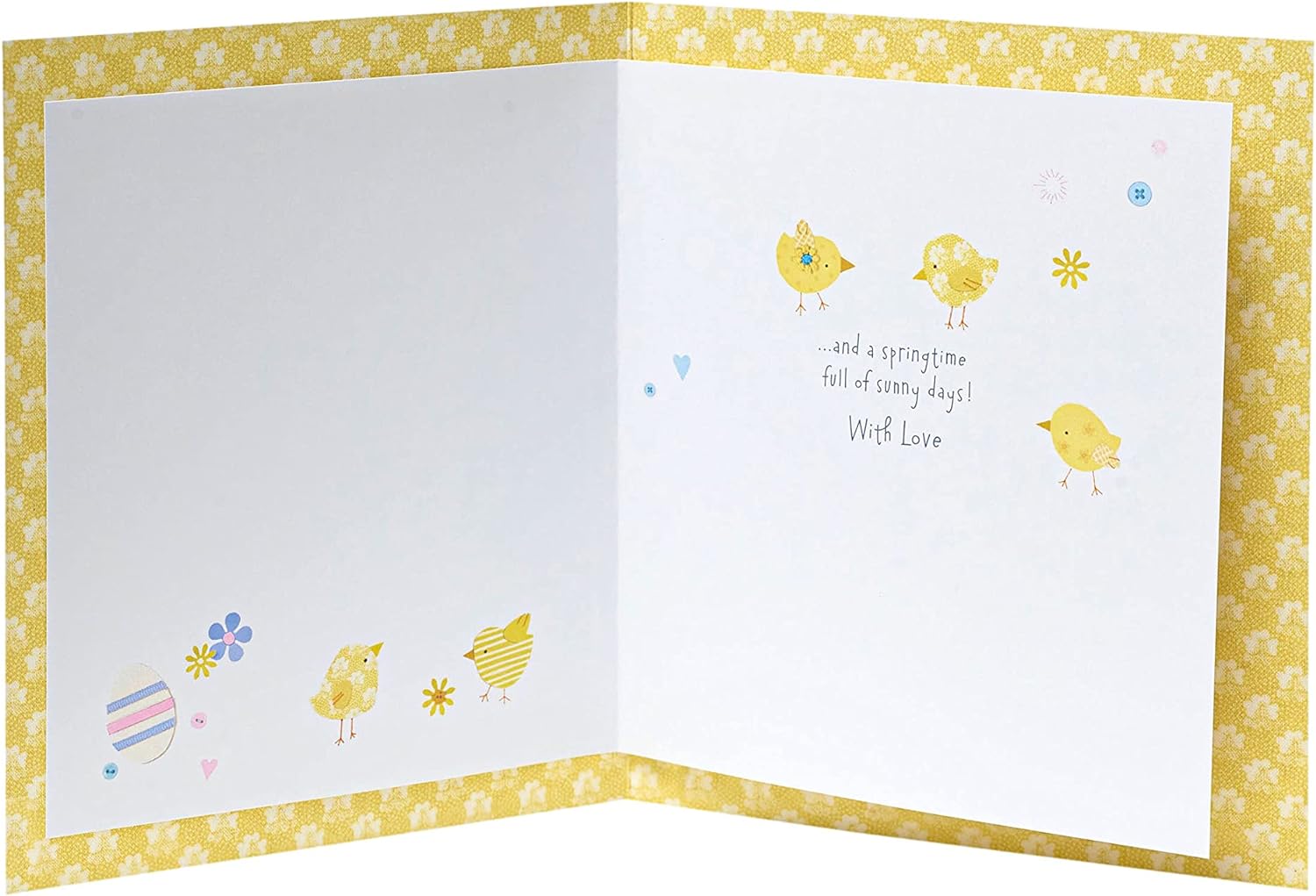 Colorful Easter greeting card from UK Greetings featuring festive designs, perfect for sending holiday wishes to loved ones.