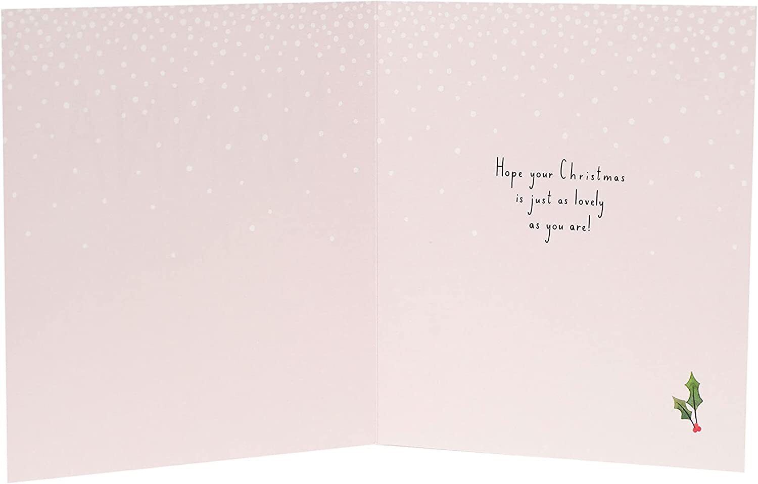 Cute Nanna Christmas greeting card by UK Greetings featuring an adorable heartwarming holiday design with festive illustrations.