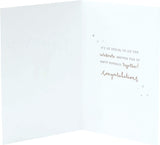 Cute Teddies wedding anniversary greeting card by UK Greetings featuring adorable teddy bear illustrations and heartfelt message.