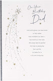 Dad birthday greeting card from UK Greetings with sentimental verse and heartfelt message for a special occasion.