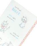 Disney Aristocats Marie niece birthday greeting card featuring adorable cat illustration and festive design by UK Greetings
