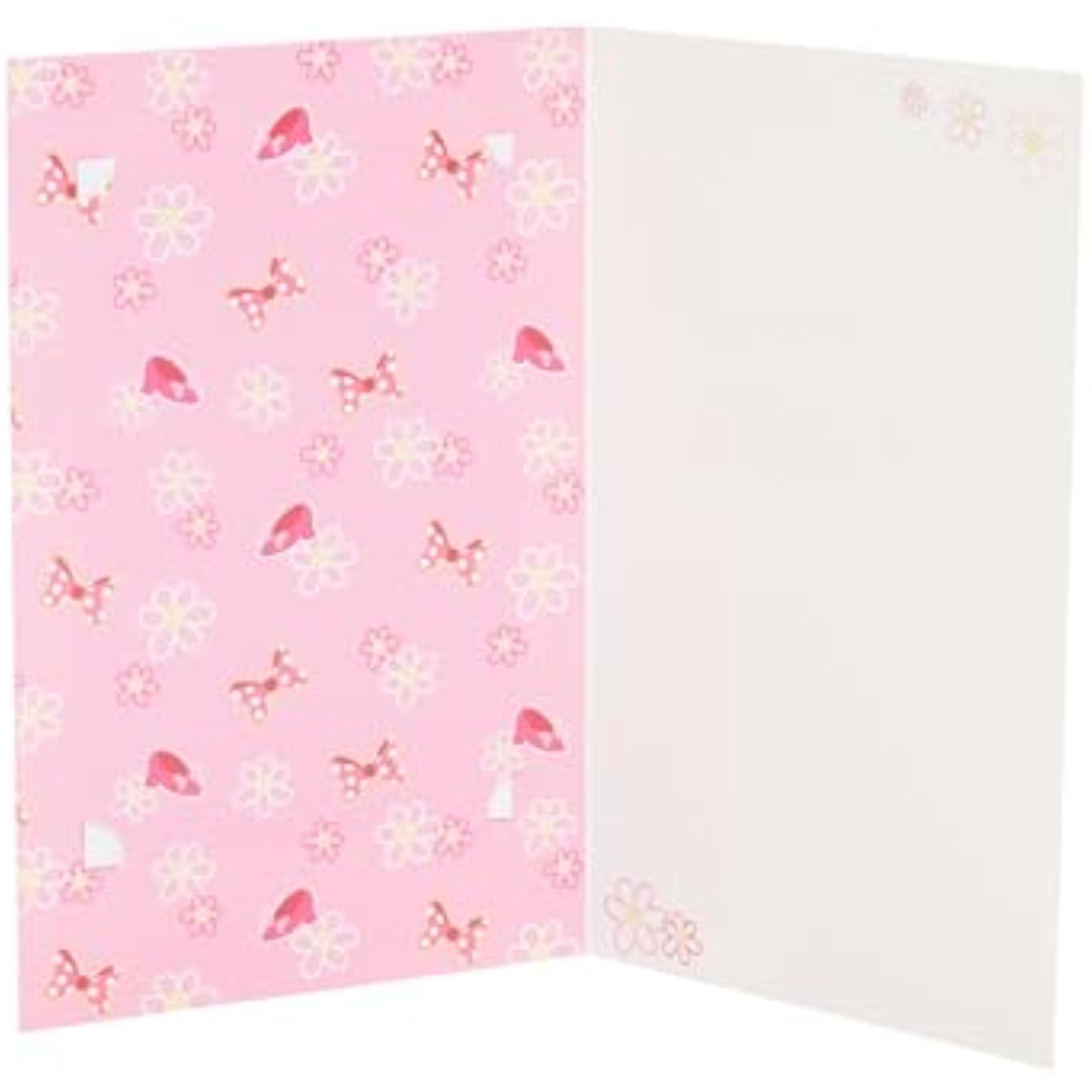 Disney Minnie Mouse 3D birthday greeting card for girls featuring colorful Minnie Mouse design by UK Greetings