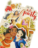 Disney Princess Pop-Up Magic Card greeting card featuring colorful princess characters and enchanting pop-up design.