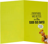 Disney The Muppets Father's Day greeting card for Dad with fun design and envelope, featuring colorful Muppet characters.