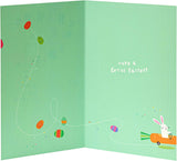 Easter Bunny greeting card for nephew from UK Greetings, featuring colorful bunny illustrations and festive holiday design.