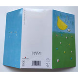 Easter chick money wallet gift greeting card with cute chick illustration, perfect for gifting during the Easter holiday.