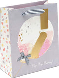 Elegant bridesmaid gift bag greeting card by UK Greetings featuring floral designs and heartfelt message for special occasions