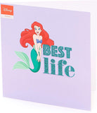 Colorful Disney Princess greeting card by UK Greetings featuring enchanting illustrations of beloved princesses and magical adventures.