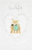 Eternal Love Anniversary Card by UK Greetings featuring romantic floral design and heartfelt message for celebrating love.