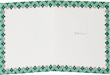 Elegant Eastern Gold Dad birthday greeting card from UK Greetings featuring intricate gold design and heartfelt message.