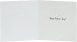 Funny Father's Day greeting card featuring a gorilla design with envelope, perfect for celebrating dad on special occasions.