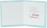 Father's Day greeting card with a "Lots Of Woof" dog design and envelope, featuring playful dog illustrations on the front.