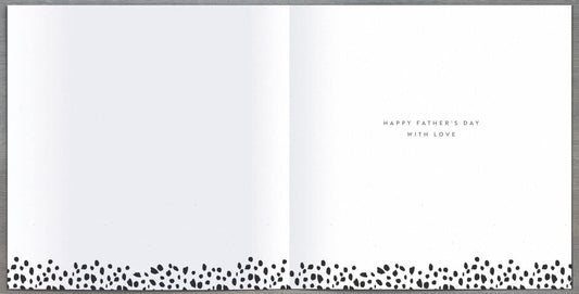 Father's Day greeting card featuring a cheerful design with bottles of beer and a "Cheers Dad" message by UK Greetings.