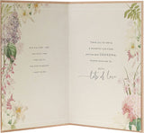 Floral copper Grandma Mother's Day greeting card with colorful flower design and heartfelt message from UK Greetings.