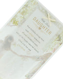 UK Greetings daughter birthday greeting card featuring nostalgic childhood memories and heartfelt message, perfect for celebrating her birthday.