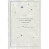 Heartfelt Christmas greeting card from UK Greetings for wife featuring holiday design and heartfelt message inside.