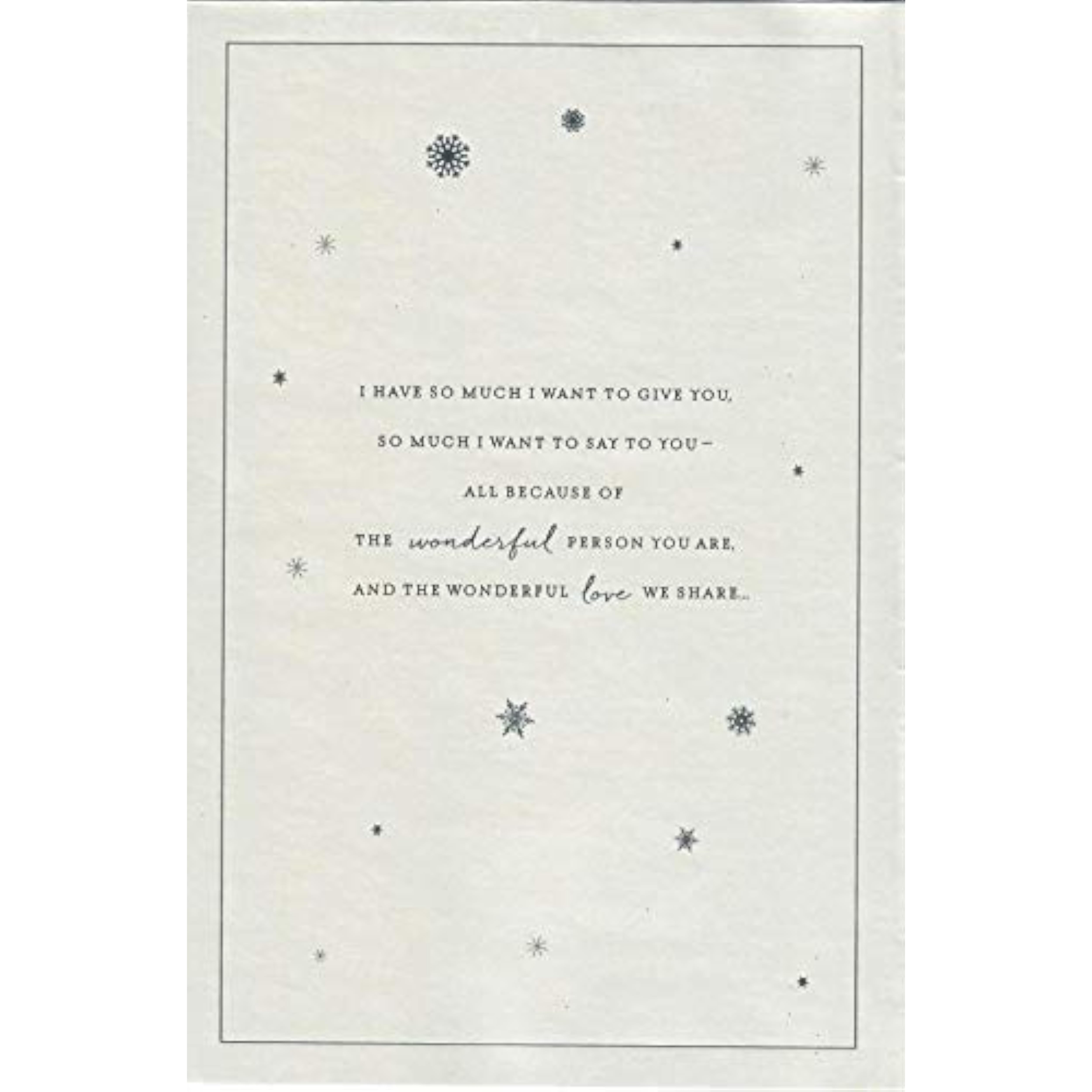 Heartfelt Christmas greeting card for wife, featuring festive holiday design by UK Greetings
