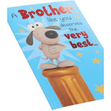 Funny Brother Birthday Greeting Card from UK Greetings featuring humorous design and cheerful message for celebrating brothers.