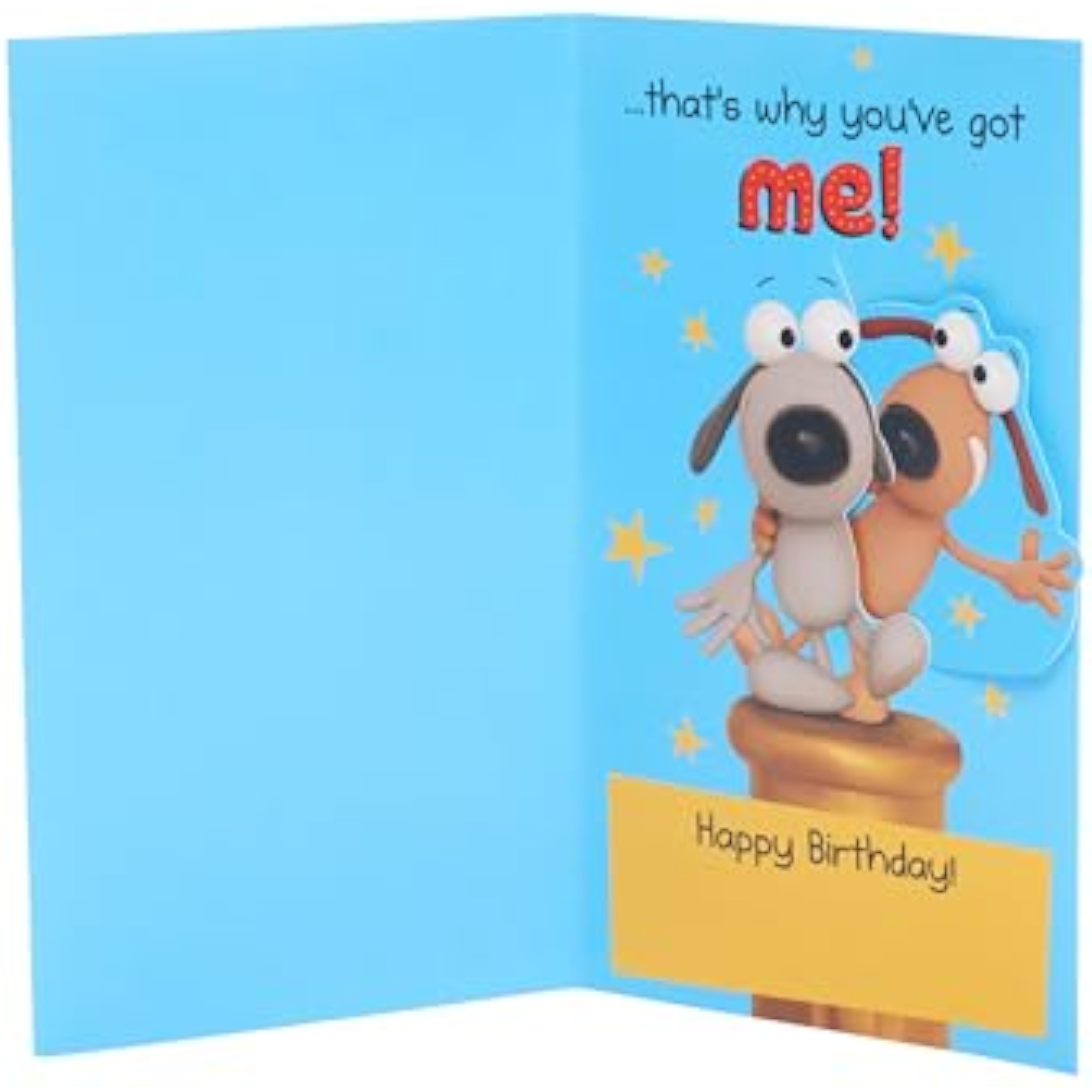 Funny Brother Birthday Greeting Card from UK Greetings featuring humorous design and cheerful message for brother's special day.
