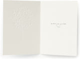 Gentle Sympathy Loss Condolence Card from UK Greetings with soft floral design and heartfelt message for condolences.