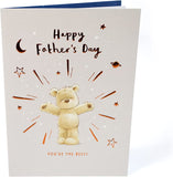 UK Greetings Father's Day greeting card featuring the message "You're The Best" for celebrating dad on Father's Day.