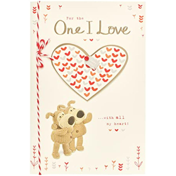 Heartfelt Boofle birthday greeting card for my love, featuring a cute Boofle design and colorful birthday message from UK Greetings.