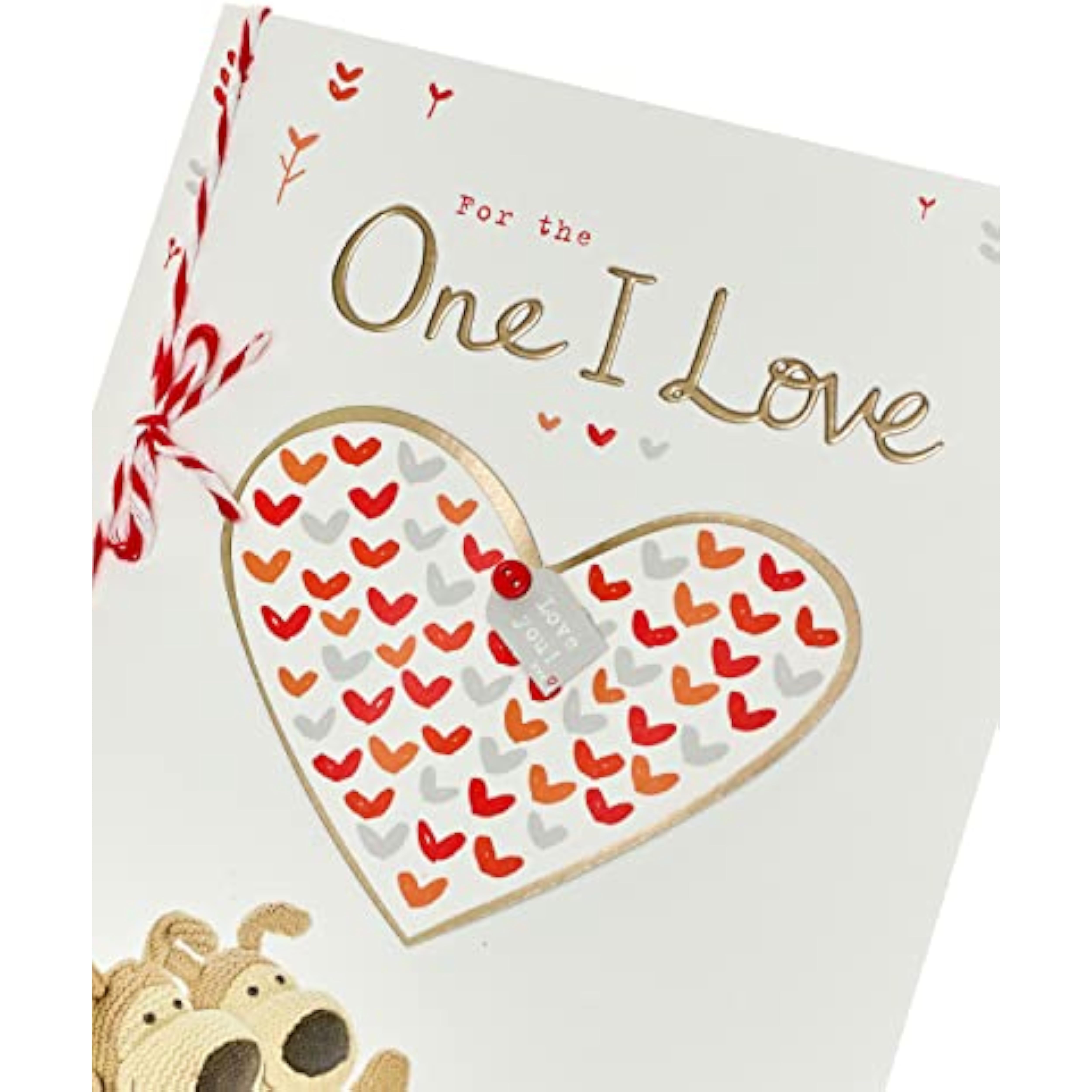 Heartfelt Boofle birthday greeting card for loved one, featuring cute Boofle character and festive design from UK Greetings.