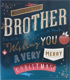 Heartfelt Brother Bond greeting card from UK Greetings with a heartfelt message and colorful design for celebrating brotherly love.