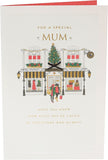Heartfelt Christmas greeting card for mum from UK Greetings, featuring festive design and warm holiday wishes.