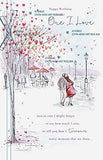 Heartfelt couple birthday greeting card from UK Greetings, featuring romantic design and heartfelt message for special occasions.
