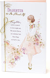 Heartfelt Daughter birthday greeting card from UK Greetings featuring a heartfelt message and colorful design.