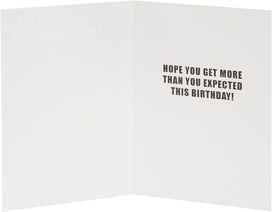 Funny baby meme birthday greeting card from UK Greetings featuring a humorous design perfect for celebrating birthdays.