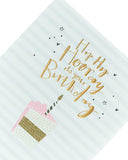 Colorful Hip Hip Hooray Friend birthday greeting card from UK Greetings, featuring cheerful design and festive lettering.