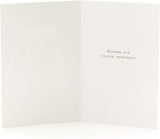 Photographic Hoppy Bunny Easter greeting card from UK Greetings 5-pack, featuring adorable bunny images and spring floral details.