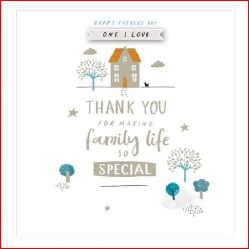 Father's Day greeting card with "I Love You Dad" message, featuring colorful design and heartfelt message from UK Greetings.
