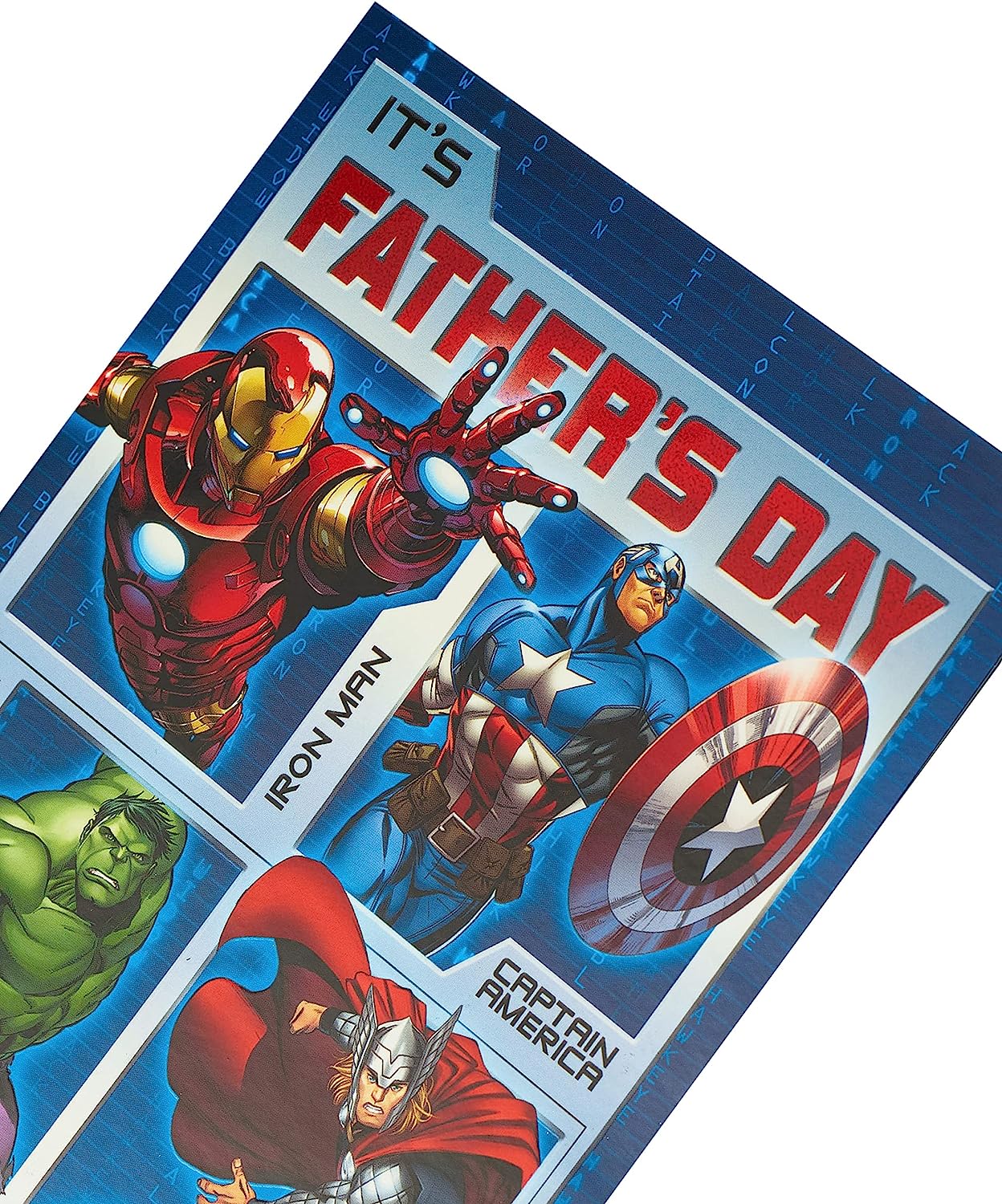 Integrated-Dad greeting card from UK Greetings featuring a heartfelt design, suitable for celebrating Father's Day.