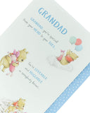 Disney Winnie the Pooh greeting card by UK Greetings featuring a colorful illustration of Winnie the Pooh on the front.