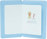 Disney Winnie the Pooh greeting card from UK Greetings featuring a colorful illustration of Winnie the Pooh on the front.