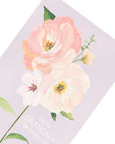 UK Greetings Integrated-Grandma (50) greeting card featuring floral design and heartfelt message for 50th birthday celebrations.