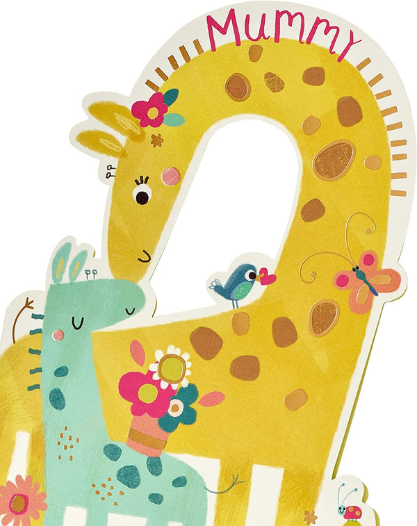 Integrated-Mummy greeting card by UK Greetings featuring a heartfelt message and elegant design for Mother's Day.