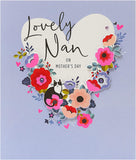 UK Greetings Integrated-Nan 90 greeting card featuring a heartfelt design suitable for special occasions.
