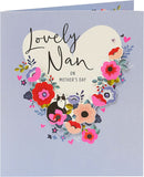 UK Greetings Integrated-Nan 90 greeting card featuring a colorful design for special occasions.
