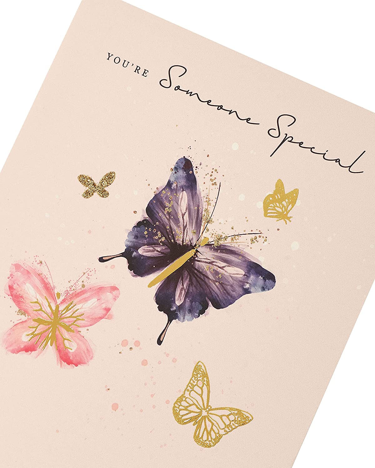 UK Greetings Integrated-Someone Special greeting card featuring heartfelt design and message for special occasions.