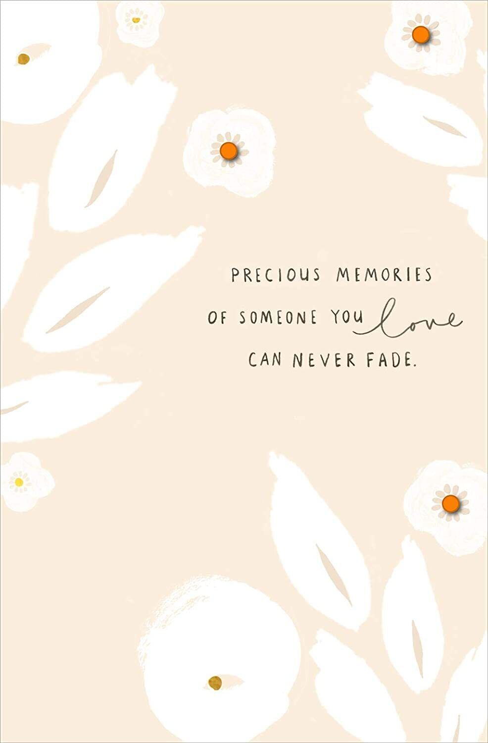 UK Greetings Integrated-Sympathy greeting card featuring heartfelt design for expressing condolences and sympathy.