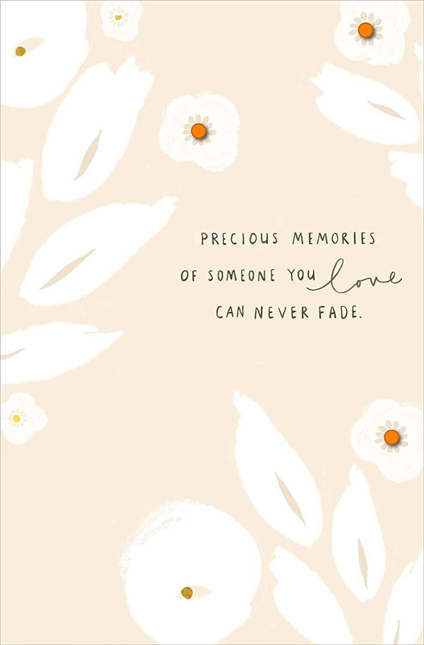 UK Greetings Integrated-Sympathy greeting card featuring heartfelt design for expressing condolences and sympathy.