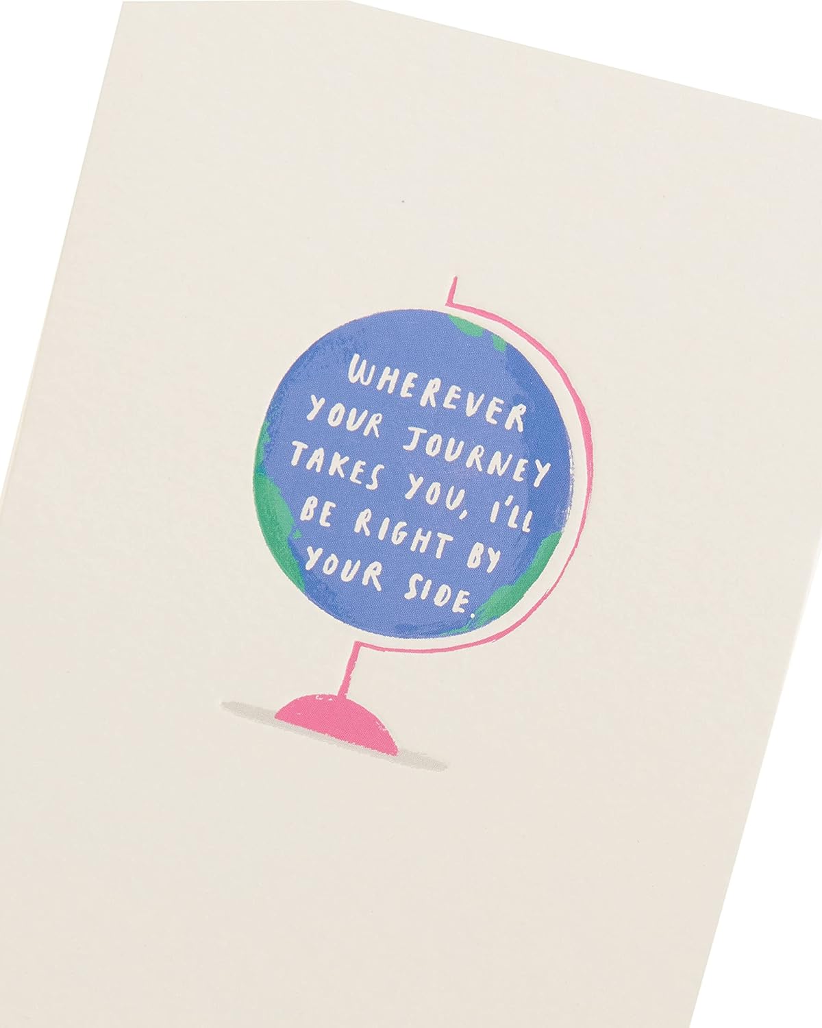 Kindred "I'll Be Right By Your Side" greeting card by UK Greetings, featuring heartfelt message with floral design and elegant typography.